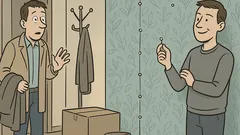 Witz: Als Karl die Wohnung betritt…