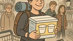 Witz: Selbstoptimierung heißt: Aldi statt Avocado