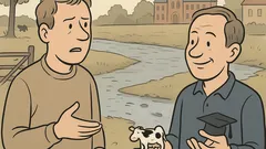 Witz: Sag mal, Onno: Englisch für Rinderdiebstahl?