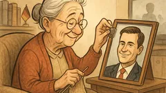 Witz: Meine Oma mag Wulff wegen Haar